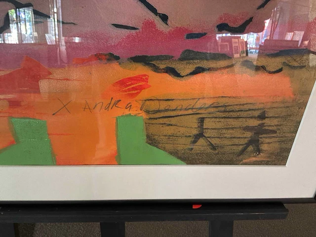 Schilderij “xandra donders- in de zee geboren bij dag” - afbeelding 4 van  5
