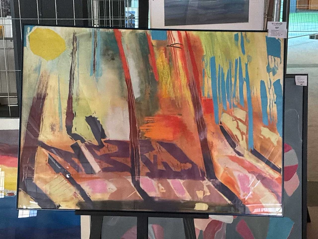 Schilderij “xandra donders- stralend bos” - afbeelding 1 van  4