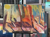 Schilderij “xandra donders- stralend bos”
