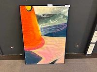 Schilderij “xandra donders- vuurtoren