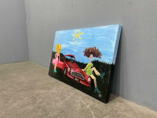 Schilderij - afbeelding 2 van  4