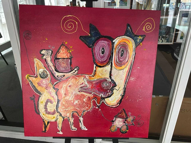 Schilderij - afbeelding 4 van  5