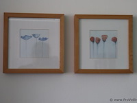 Schilderijen - 2 stuks - afbeelding 1 van  3
