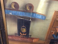 Schilderijen 2stuks (waarvan 1 besch. ) - afbeelding 4 van  5