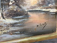 Schilderij/paneel landschap - afbeelding 3 van  3