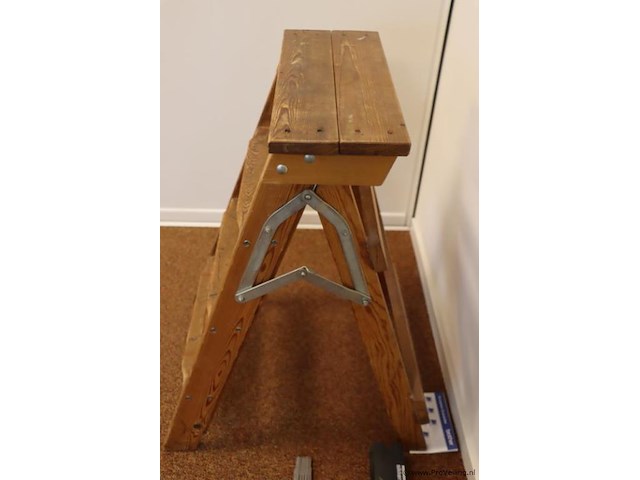 Schilderstrap, hout - afbeelding 3 van  4