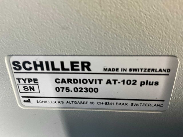 Schiller - cardiovit at-102 plus 12 kanaals (2x) - afbeelding 8 van  8