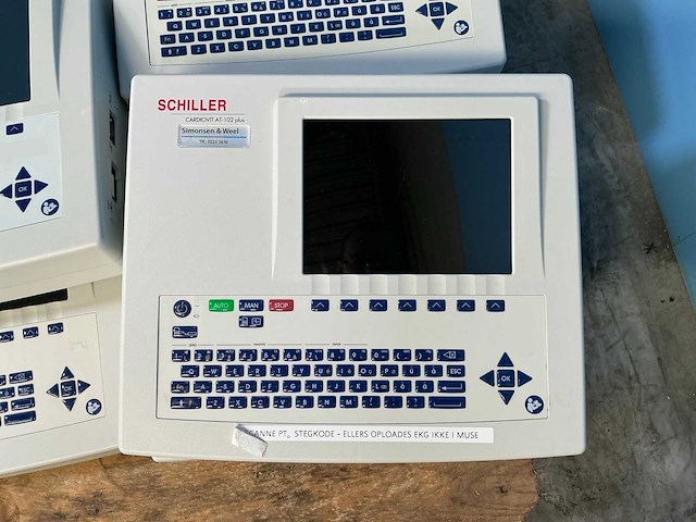 Schiller cardiovit at-102 plus elektrocardiograaf (12x) - afbeelding 2 van  4