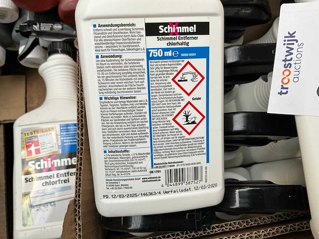 Schimmelx schimmel entferner chlorhaltih schooonmaakmiddel (16x) - afbeelding 4 van  4