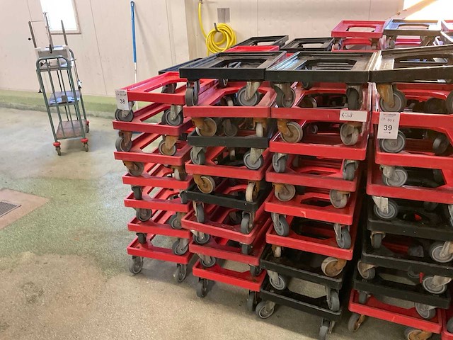 Schippers krattentrolley (80x) - afbeelding 1 van  2