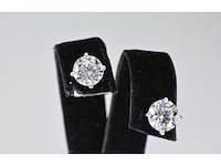 Schitterende diamanten oorbellen van 2.00 carat met gia certificaat - afbeelding 6 van  10