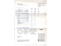 Schitterende diamanten oorbellen van 2.00 carat met gia certificaat - afbeelding 9 van  10