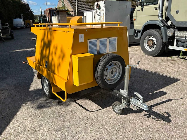 Schlegl fs75 stoomreiniger in aanhangwagen - afbeelding 2 van  9