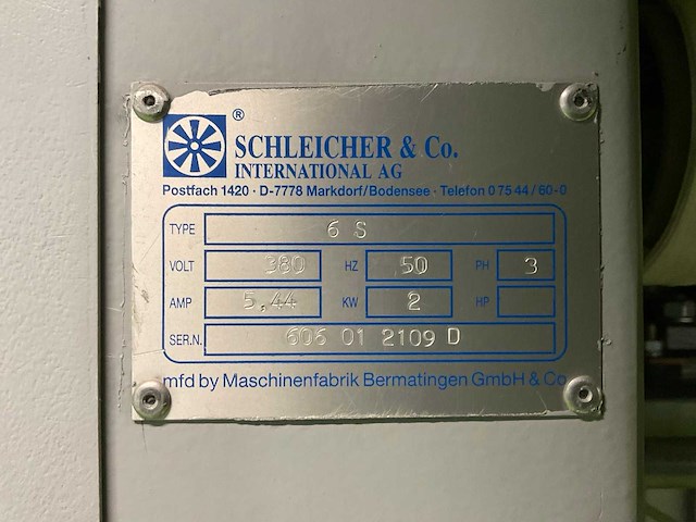 Schleicher 6s balenpers - afbeelding 3 van  8