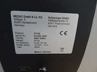 Schleuniger - ct60 - 2023 - pneumatische krimpmachine - afbeelding 5 van  5