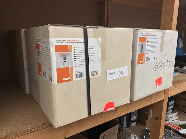Schlüter kerdi drain bodemafvoer (4x) - afbeelding 1 van  3