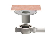 Schluter kerdi drain horizontal bodemafvoer (4x) - afbeelding 1 van  6