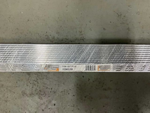 Schluter systems - a125acg jolly recht alu chr gins 12,5mm - profiel 30 m1 (10x) - afbeelding 2 van  3