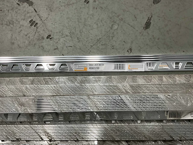 Schluter systems - a80acg jolly recht alu chroom gins 8mm - profiel 159 m1 (53x) - afbeelding 2 van  4