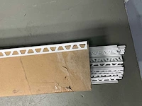 Schluter systems - molly-p bw80/300 pvc haaks wit - profiel 69 m1 (23x) - afbeelding 4 van  5