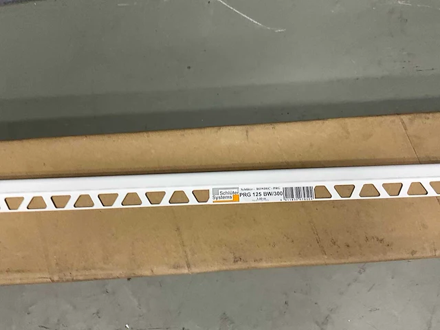 Schluter systems - prg125bw/300 pvc rondec wit - profiel 45 m1 (15x) - afbeelding 3 van  5