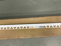 Schluter systems - prg125bw/300 pvc rondec wit - profiel 45 m1 (15x) - afbeelding 3 van  5