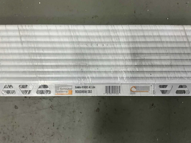 Schluter systems - ro80mbw/300 alu rondec mat wit - profiel 60 m1 (20x) - afbeelding 3 van  4