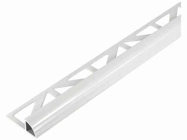 Schluter systems - rondec-prg80w/300 pvc jasmijn - profiel 150 m1 (50x) - afbeelding 1 van  6