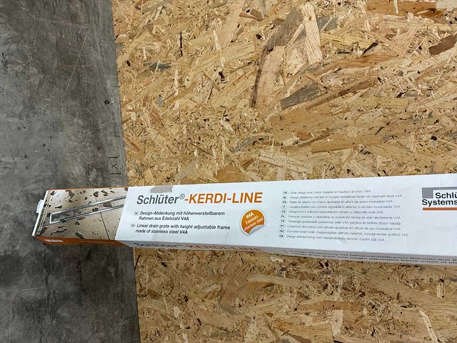 Schlüter systems kerdi-line-c tegelrooster 700mm - afbeelding 4 van  5