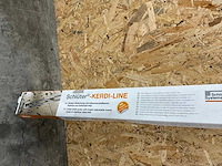 Schlüter systems kerdi-line-c tegelrooster 700mm - afbeelding 4 van  5
