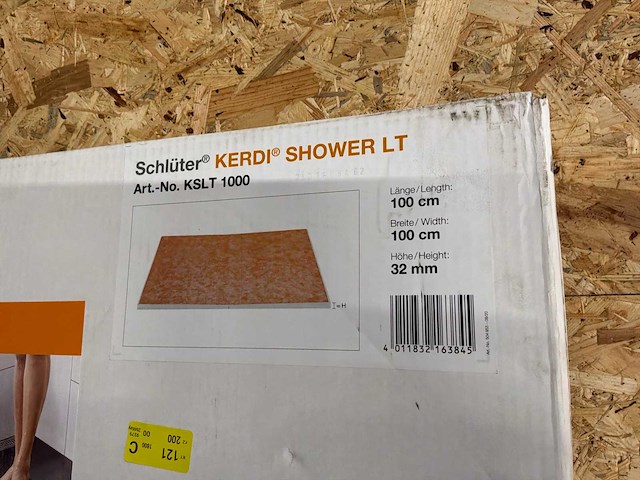 Schlüter systems kerdi ls afschotplaat - afbeelding 4 van  5