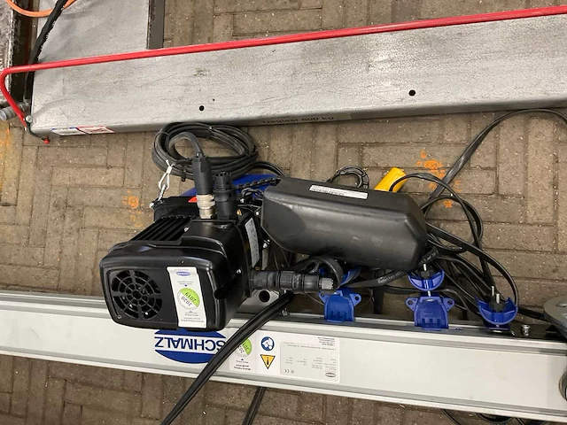 Schmalz - 2019 - aluminium werkplaatskraan met elektrische takel - afbeelding 4 van  8