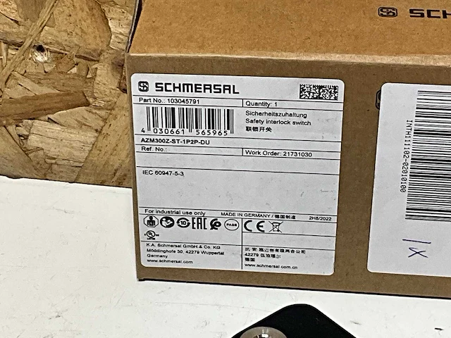 Schmersal deurslot switch - afbeelding 5 van  5