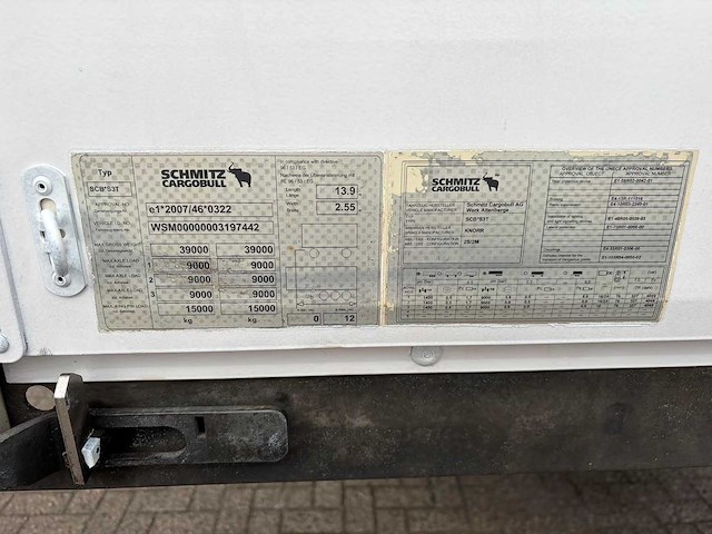 Schmidt - tautliner - oplegger - afbeelding 9 van  11