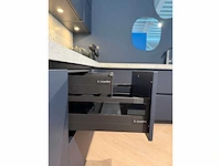 Schmidt arcos soft navy en sencha - showroom keuken - afbeelding 3 van  16