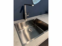 Schmidt arcos soft navy en sencha - showroom keuken - afbeelding 4 van  16