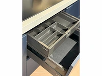 Schmidt arcos soft navy en sencha - showroom keuken - afbeelding 13 van  16