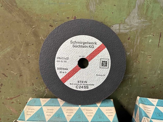 Schmirgelwerk süchteln kg c24ss doorslijpschijf (125x) - afbeelding 5 van  6