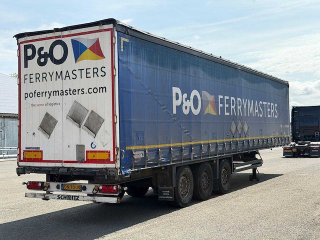 Schmitz cargobull - 2014 - oplegger - schuizeil - afbeelding 2 van  7