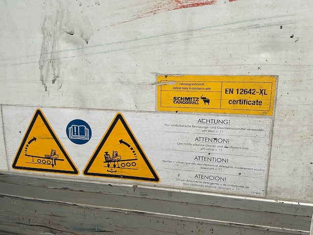Schmitz cargobull - 2019 - scb/s3b - geconditioneerde oplegger - afbeelding 2 van  34