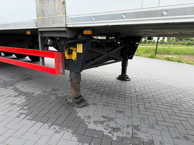 Schmitz cargobull - koeltrailer - nordic - dubbele verdamper - sko24/l-13.4 fp45cool db - 2014 - oplegger - afbeelding 6 van  14
