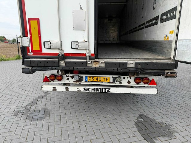 Schmitz cargobull - koeltrailer - nordic - dubbele verdamper - sko24/l-13.4 fp45cool db - 2014 - oplegger - afbeelding 8 van  14