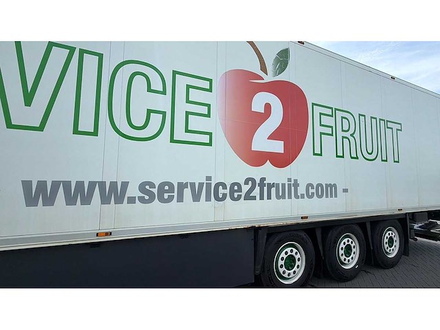 Schmitz cargobull - sko 24/l-13.4 fp 45 cool (sko24) - koeltrailer - dhollandia laadklep - 2011 - oplegger - afbeelding 3 van  30