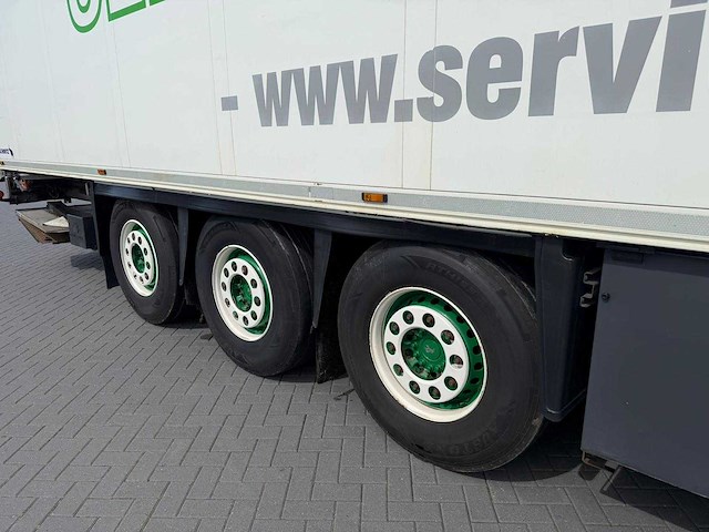 Schmitz cargobull - sko 24/l-13.4 fp 45 cool (sko24) - koeltrailer - dhollandia laadklep - 2011 - oplegger - afbeelding 6 van  30