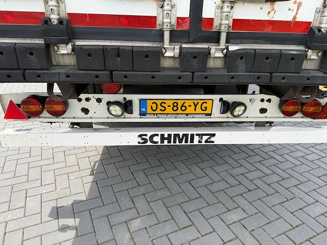 Schmitz cargobull - sko24/l-13.4fp 45cool db - dubbele verdamper - oplegger - 2014 - afbeelding 11 van  15