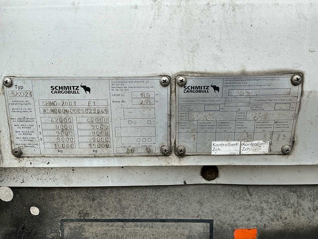 Schmitz cargobull box trailer - afbeelding 29 van  36