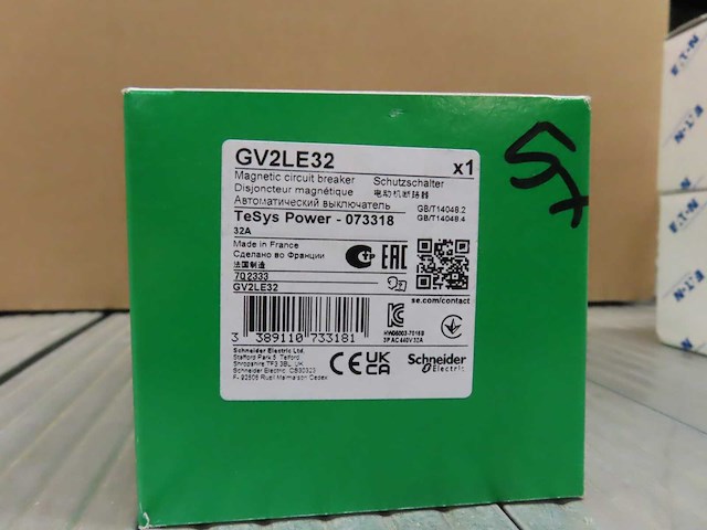 Schneider - gv2le32 - vermogensschakelaar (5x) - afbeelding 1 van  1