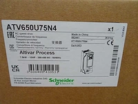 Schneider electric - altivar process - atv650u75n4 - frequentieregelaar - afbeelding 3 van  3