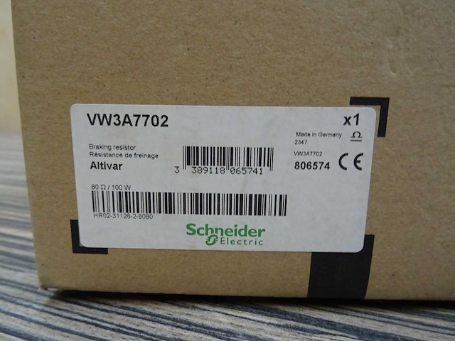 Schneider electric - altivar vw3a7702 - remweerstand - afbeelding 3 van  3