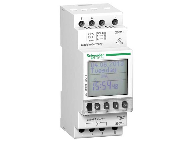 Schneider electric - cct15910 - schakelklok - afbeelding 1 van  2
